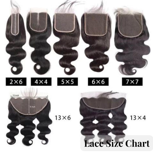 Natural Black Lace Closure | Hair Extensions